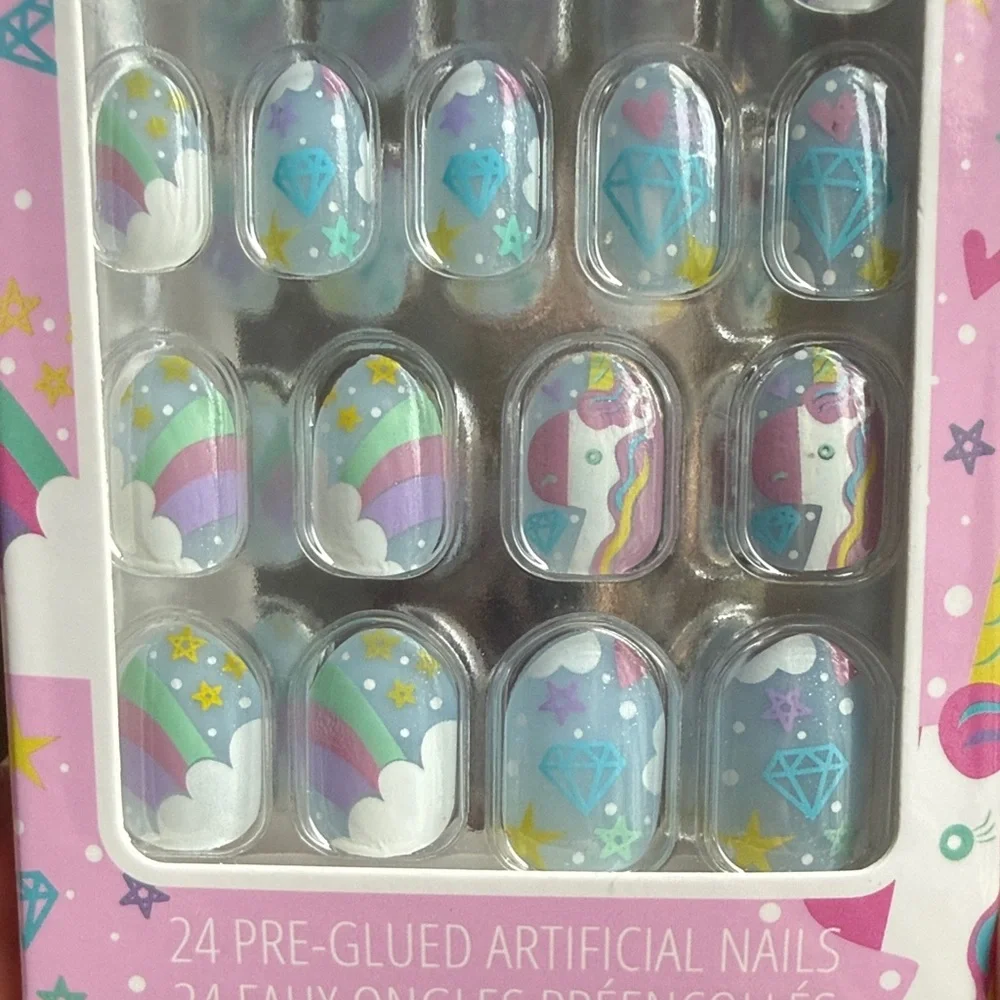 Helios Magical Kingdom‎ Press On Nails Unicorn Rainbow – New